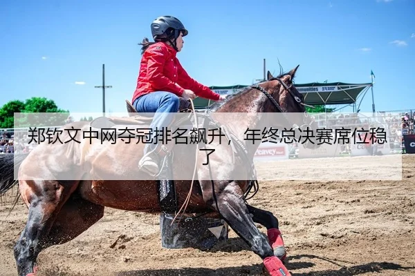 郑钦文中网夺冠排名飙升，年终总决赛席位稳了